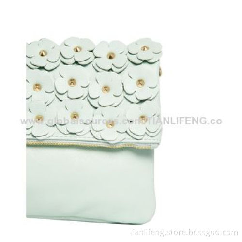 Women's Fashion Leather Wallet with Flower